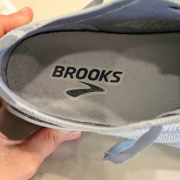 Brooks Bedlam 3 Women's Heather Gray and Purple Running Sneakers Shoes - Size 10 - Picture 14 of 16